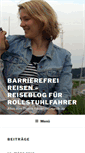 Mobile Screenshot of barrierefrei-reisen.info